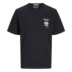 тениска,мъжки,тениски,jack,&,jones,noto,short,sleeve,t,shirt,black,(black)