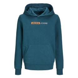 суичър,детски,блузи,jack,&,jones,player,hoodie,blue,(deep,teal)