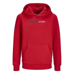 суичър,детски,блузи,jack,&,jones,player,hoodie,true,red,(red)