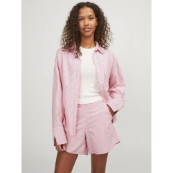 риза,с,дълъг,ръкав,дамски,блузи,дамски,ризи,jack,&,jones,siva,oxford,jjxx,long,sleeve,shirt,pink,(fiery,red,detail,stripes)