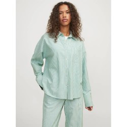 риза,с,дълъг,ръкав,дамски,блузи,дамски,ризи,jack,&,jones,siva,oxford,jjxx,long,sleeve,shirt,grayed,jade,detail,stripes,(green)