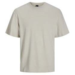 тениска,мъжки,тениски,jack,&,jones,slub,short,sleeve,t,shirt,beige,(moonbeam)