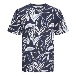 тениска,мъжки,тениски,jack,&,jones,summer,leaf,short,sleeve,t,shirt,night,sky,(multicolor)