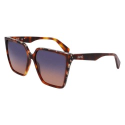 слънчеви,очила,слънчеви,очила,liu·jo,798s,sunglasses,tortoise,marble,brown,(brown)