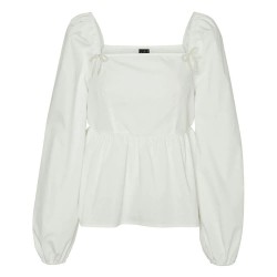 дамски,блузи,дамски,ризи,vero,moda,bow,long,sleeve,blouse,white,(bright,white)