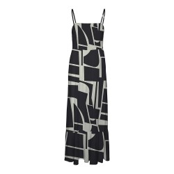 рокля,дамски,поли,и,рокли,vero,moda,easy,joy,smock,sleeveless,long,dress,black,(black,aop,liza)