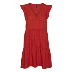 рокля,дамски,поли,и,рокли,vero,moda,kita,sleeveless,midi,dress,aura,orange,(red)