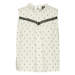 дамски,блузи,дамски,ризи,vero,moda,lulu,dobby,sleeveless,blouse,beige,(oatmeal,detail,black,dobby)