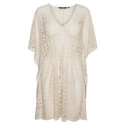 рокля,дамски,поли,и,рокли,vero,moda,maya,calf,short,sleeve,short,dress,beige,(birch)