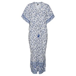 рокля,дамски,поли,и,рокли,vero,moda,milan,short,sleeve,long,dress,multicolor