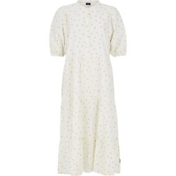 рокля,дамски,поли,и,рокли,protest,daila,short,sleeve,long,dress,canvas,off,white,(white)