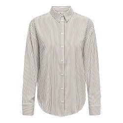 риза,с,дълъг,ръкав,дамски,блузи,дамски,ризи,only,alice,sarah,long,sleeve,shirt,green,(cloud,dancer,stripes,walnut)