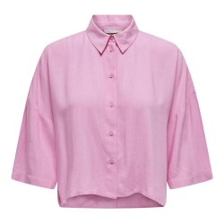 риза,с,къс,ръкав,дамски,блузи,дамски,ризи,only,astrid,life,short,sleeve,shirt,pink,(begonia,pink)