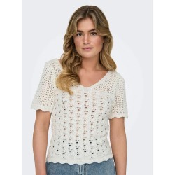 тениска,дамски,тениски,only,becca,life,short,sleeve,v,neck,t,shirt,white,(cloud,dancer)