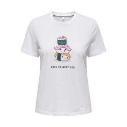 тениска,дамски,тениски,only,gurli,life,reg,short,sleeve,t,shirt,white,(bright,white,print,rice)