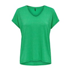 тениска,дамски,тениски,only,harrie,life,short,sleeve,t,shirt,green,(deep,mint,detail,gold,metallic,fibers)