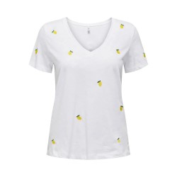 тениска,дамски,тениски,only,ketty,life,short,sleeve,t,shirt,bright,white,aop,lemon,(white)