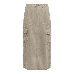 пола,дамски,поли,и,рокли,only,malfy,caro,long,skirt,oxford,tan,(beige)