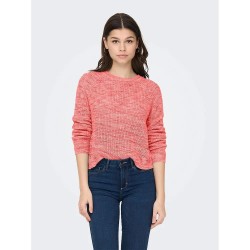 блуза,дамски,пуловери,дамски,плетени,дрехи,only,nina,sweater,georgia,peach,detail,multi,twist,(pink)