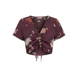 дамски,блузи,дамски,ризи,only,nova,life,short,sleeve,blouse,pink,(rose,brown,aop,334,japanese,flower)