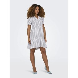 рокля,дамски,поли,и,рокли,only,tiri,caro,short,sleeve,short,dress,bright,white,stripes,naval,academy,(white)