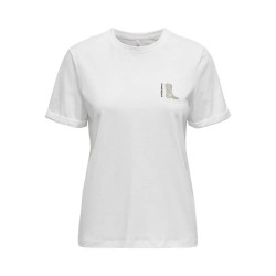 тениска,дамски,тениски,only,west,life,short,sleeve,t,shirt,bright,white,detail,emb,boot,(white)