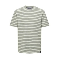 тениска,мъжки,тениски,only,&,sons,kian,reg,seersucker,short,sleeve,t,shirt,wrought,iron,(green)