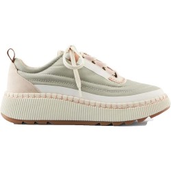 обувки,дамски,маратонки,cougar,shoes,sayah,nylon,suede,trainers,sage,(beige)