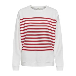 блуза,дамски,блузи,jdy,ivy,sweatshirt,red,(cloud,dancer,stripes,high,risk,red,w.,love,print)