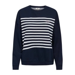 блуза,дамски,блузи,jdy,ivy,sweatshirt,blue,(sky,captain,stripes,cd,w.,love,print)
