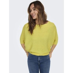 тениска,дамски,тениски,jdy,new,behave,3,4,sleeve,t,shirt,yellow,(acacia,detail,melange)