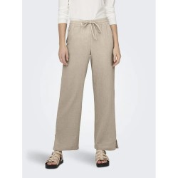 панталони,дамски,панталони,jdy,theis,life,wide,slit,pants,oxford,tan,(beige)