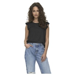 тениска,дамски,тениски,only,augusta,sleeveless,t,shirt,black,(black)
