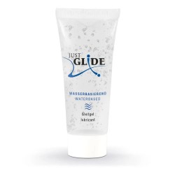 Just glide Water-Based Gel lubricant 20ml - Clear (Transparent) хигиена,тяло,just,glide,water,based,gel,lubricant,20ml,clear,(transparent)