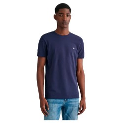 тениска,мъжки,тениски,gant,2013033,short,sleeve,t,shirt,blue