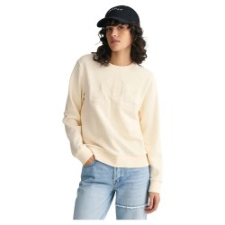 блуза,дамски,блузи,gant,tonal,archive,shield,sweatshirt,white