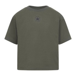 детска,тениска,мъжки,тениски,дамски,тениски,converse,kids,chuck,patch,boxy,short,sleeve,t,shirt,green,grey,(utility)