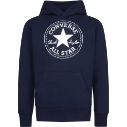 Детски суичър Converse kids Fleece Ctp Core Po hoodie - Blue (Obsidian) детски,суичър,детски,блузи,converse,kids,fleece,ctp,core,po,hoodie,blue,(obsidian)