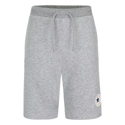 Детски къси панталони Converse kids Print Chuck Patch shorts - Grey (Dk Grey Heather) детски,къси,панталони,мъжки,панталони,дамски,панталони,converse,kids,print,chuck,patch,shorts,grey,(dk,grey,heather)