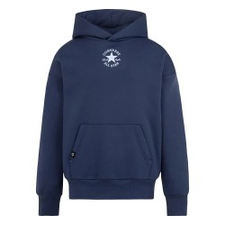 Детски суичър Converse kids Sustainable Core Po hoodie - Blue (Navy) детски,суичър,детски,блузи,converse,kids,sustainable,core,po,hoodie,blue,(navy)