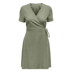 рокля,дамски,поли,и,рокли,only,addiction,caro,short,sleeve,short,dress,green,(oil,green)