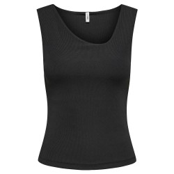 тениска,дамски,тениски,only,clare,sleeveless,t,shirt,black,(black)