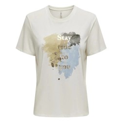 тениска,дамски,тениски,only,free,life,short,sleeve,t,shirt,cloud,dancer,print,stay,true,(beige)