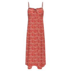 рокля,дамски,поли,и,рокли,only,nelly,life,alexa,sleeveless,midi,dress,orange,(pureed,pumpkin,aop,mexicana,palm)