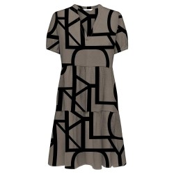 рокля,дамски,поли,и,рокли,only,nova,life,vis,thea,short,sleeve,short,dress,brown,(walnut,aop,509,maritime,great,logo)