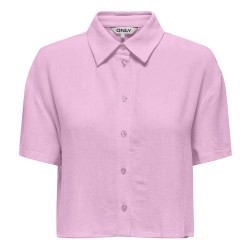 риза,с,къс,ръкав,дамски,блузи,дамски,ризи,only,siesta,boxy,short,sleeve,shirt,pink,(pirouette)
