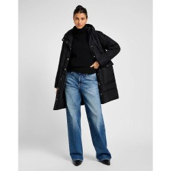 яке,дамски,якета,и,палта,lee,long,puffer,jacket,black