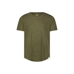 тениска,мъжки,тениски,lee,shaped,short,sleeve,t,shirt,green,(olive,night)