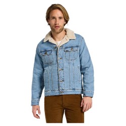 яке,мъжки,якета,lee,sherpa,denim,jacket,blue