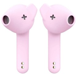 слушалки,слушалки,defunc,music,tws,wireless,earphones,pink